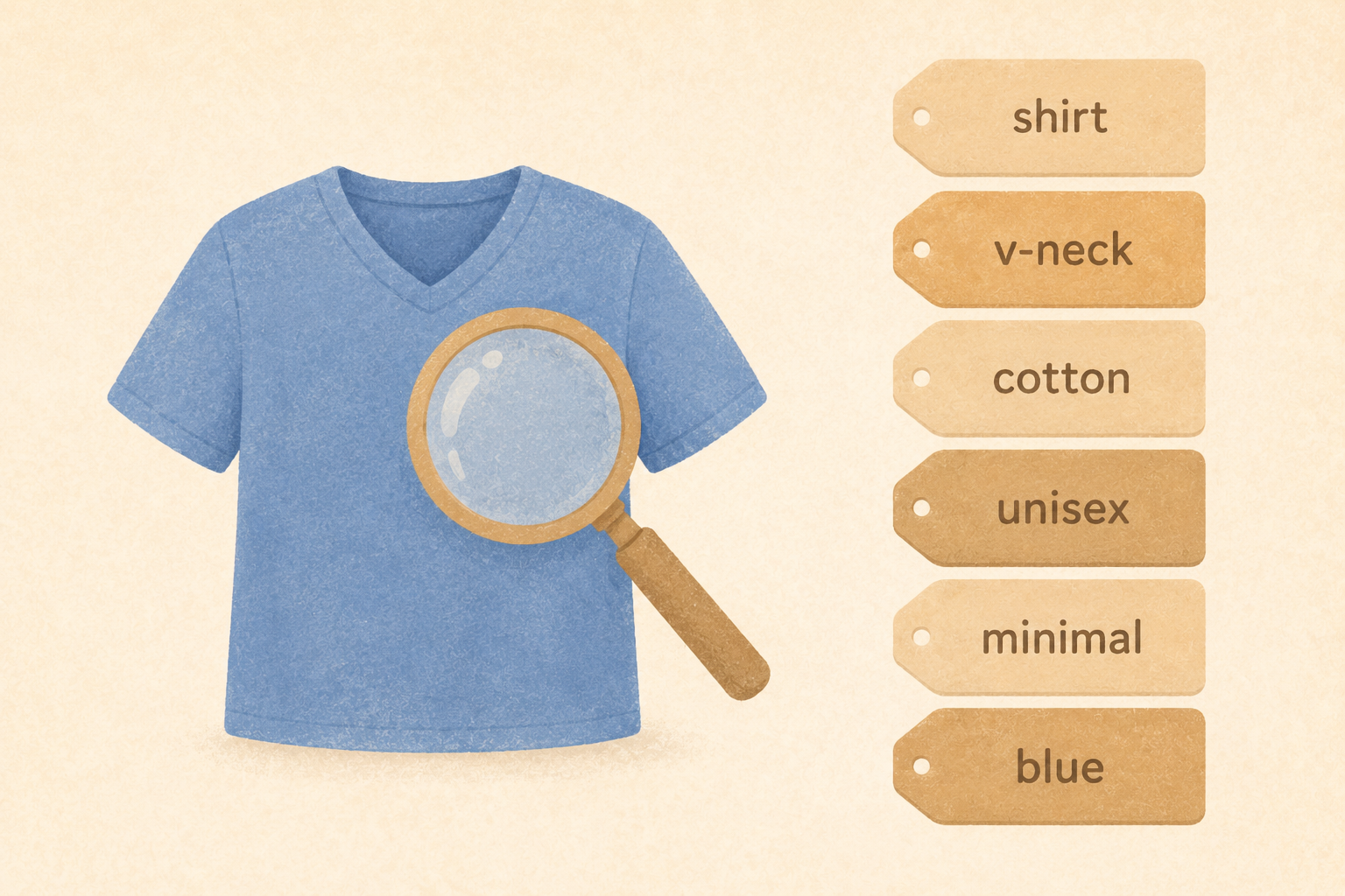 Specific Etsy tag phrase examples grouped by buyer intent