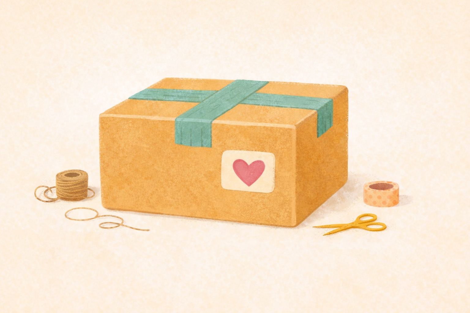 Shipping and delivery experience concept for Etsy orders