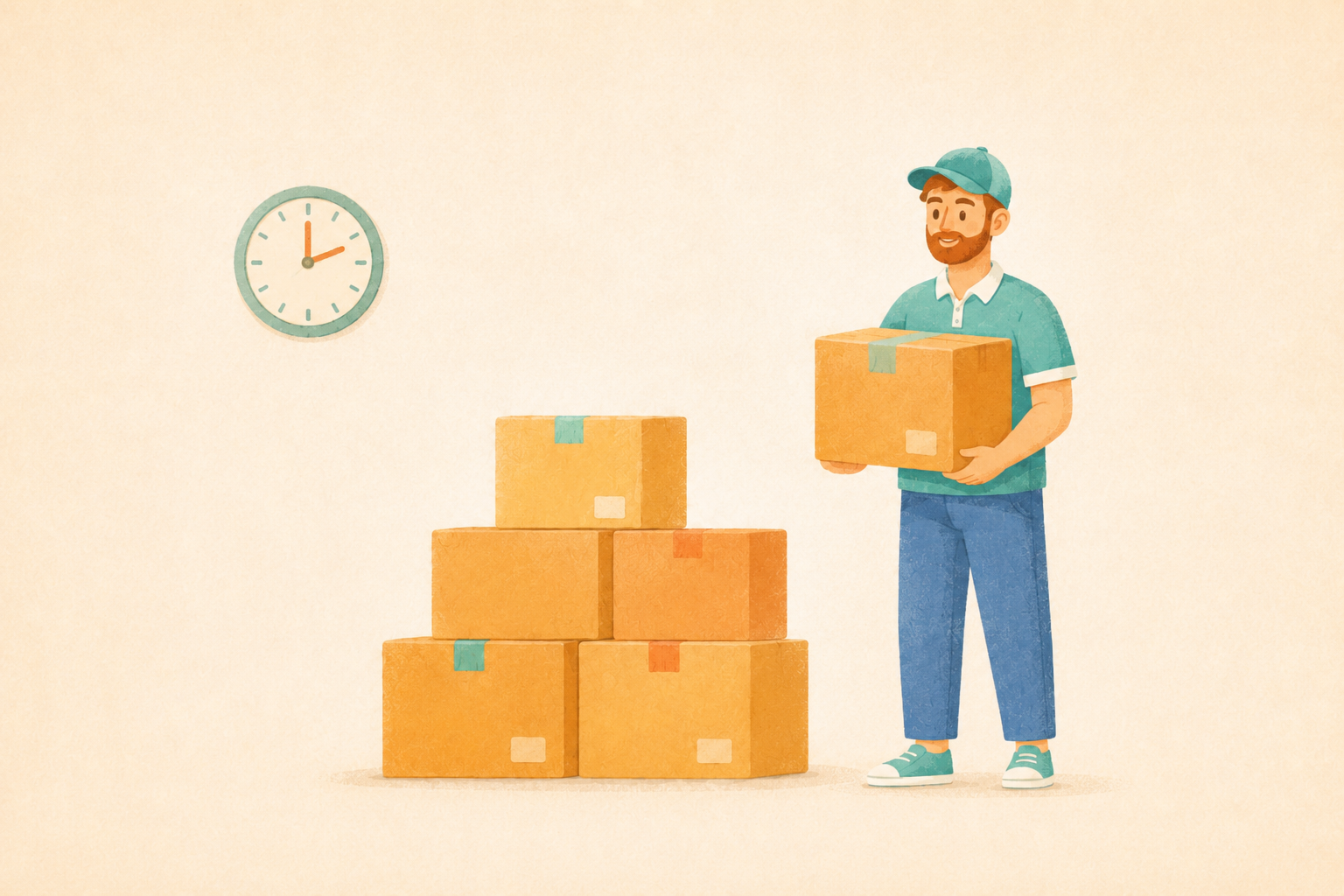 Processing time and order preparation planning for Etsy sellers